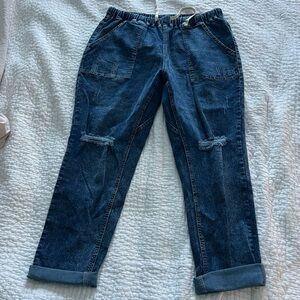 Amazon Women's Blue Denim Pants